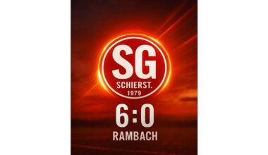 Spielbericht SG Schierstein – SV Rambach 6:0
