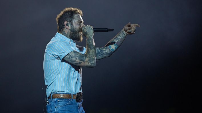 Der Sänger und Rapper Post Malone.