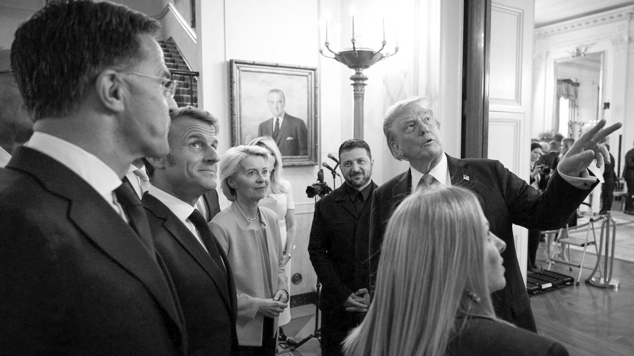 Gipfeltreffen in Washington, D. C.: Europa managt Donald Trump – für den Moment