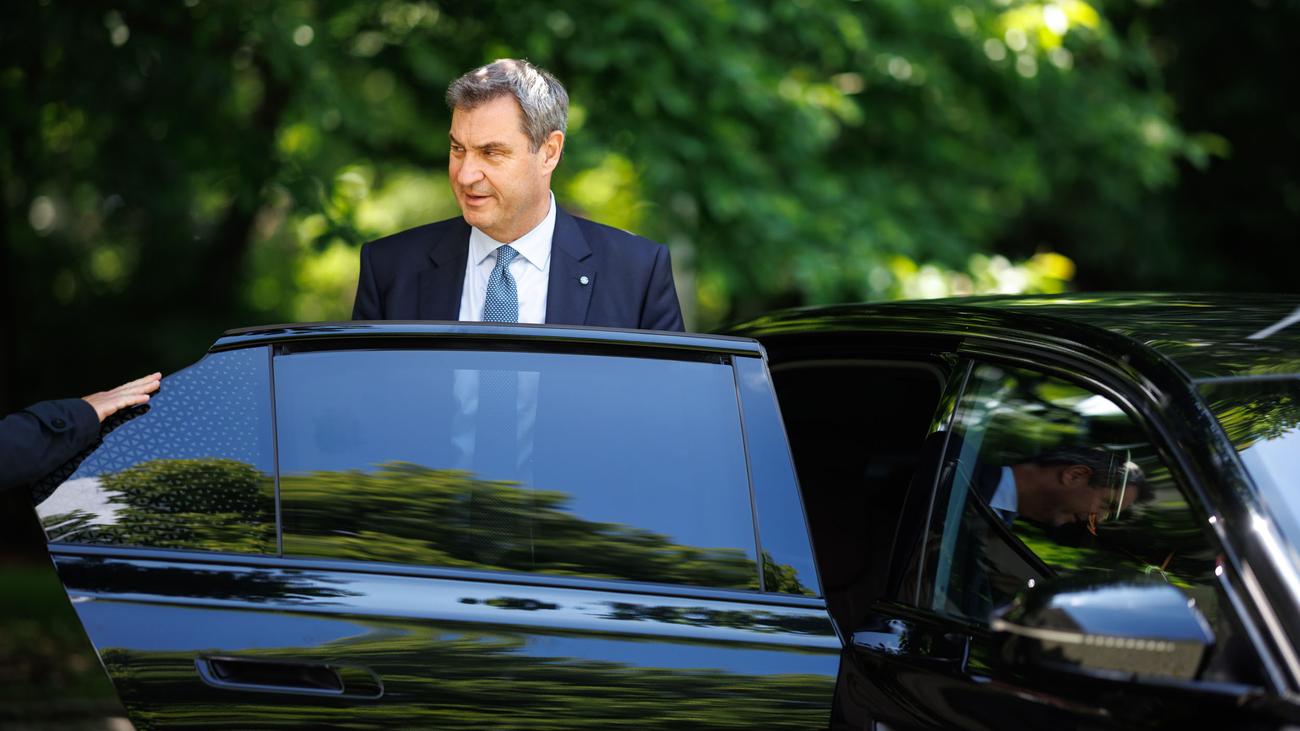 Dienstwagen der Politiker: Markus Söder fährt laut Umwelthilfe den klimaschädlichsten Dienstwagen