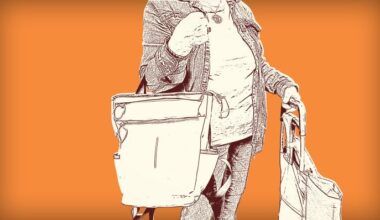 Grafik:Eine Person hält eine Tasche und einen Einkaufstrolley in den Händen.(Quelle:rbb)