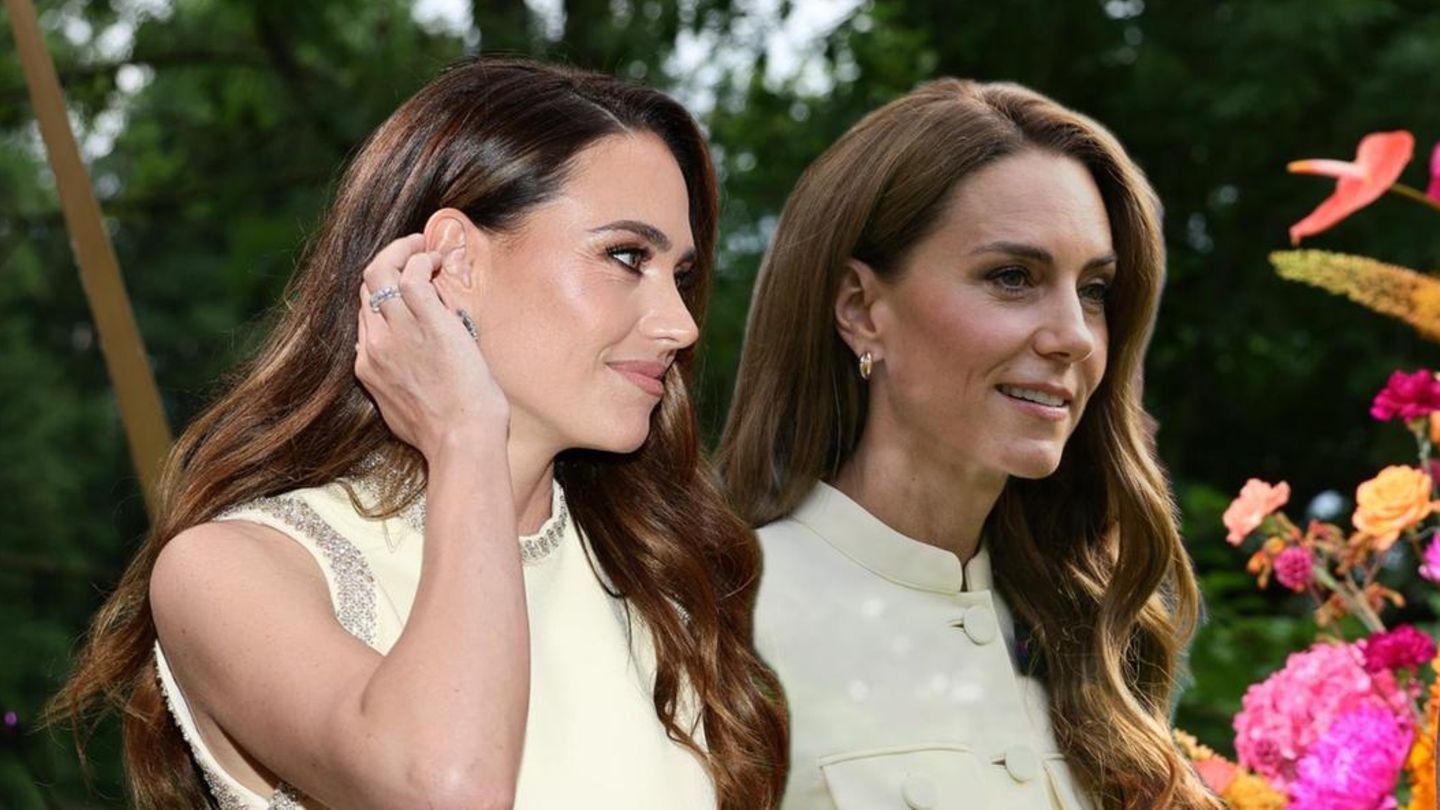 Franca Lehfeldt + Catherine, Princess of Wales: Analyse offenbart, ob sie Doppelgängerinnen sind