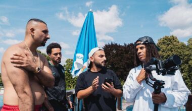 Rapper SSIO produziert neues Video im Freibad Wolfhagen
