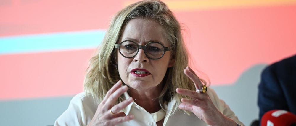 Ute Bonde (CDU), Senatorin für Mobilität, Verkehr, Klimaschutz und Umwelt des Landes Berlin.