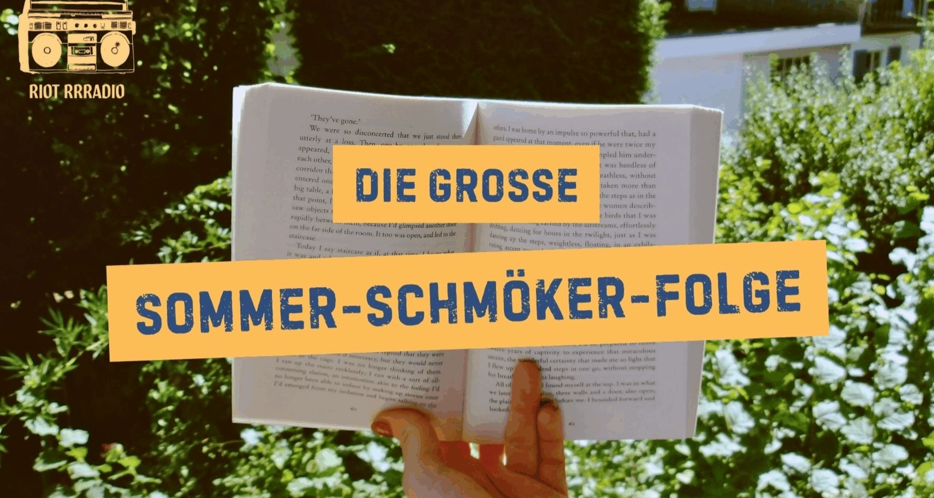 Die große Sommer-Schmöker-Folge | Riot Rrradio | AStA Uni Münster