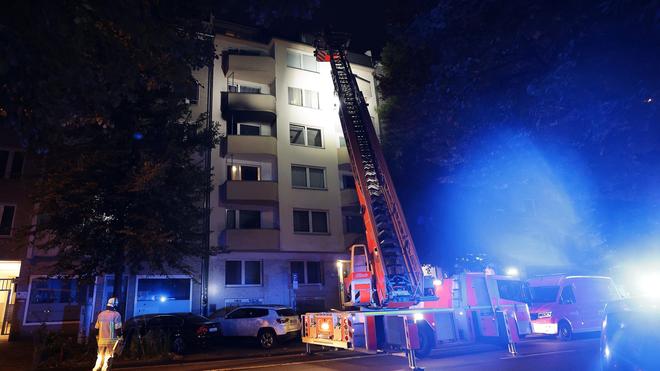 Einsatz in Düsseldorf: Der Feuerwehr gelang es schnell, den Brand zu löschen.