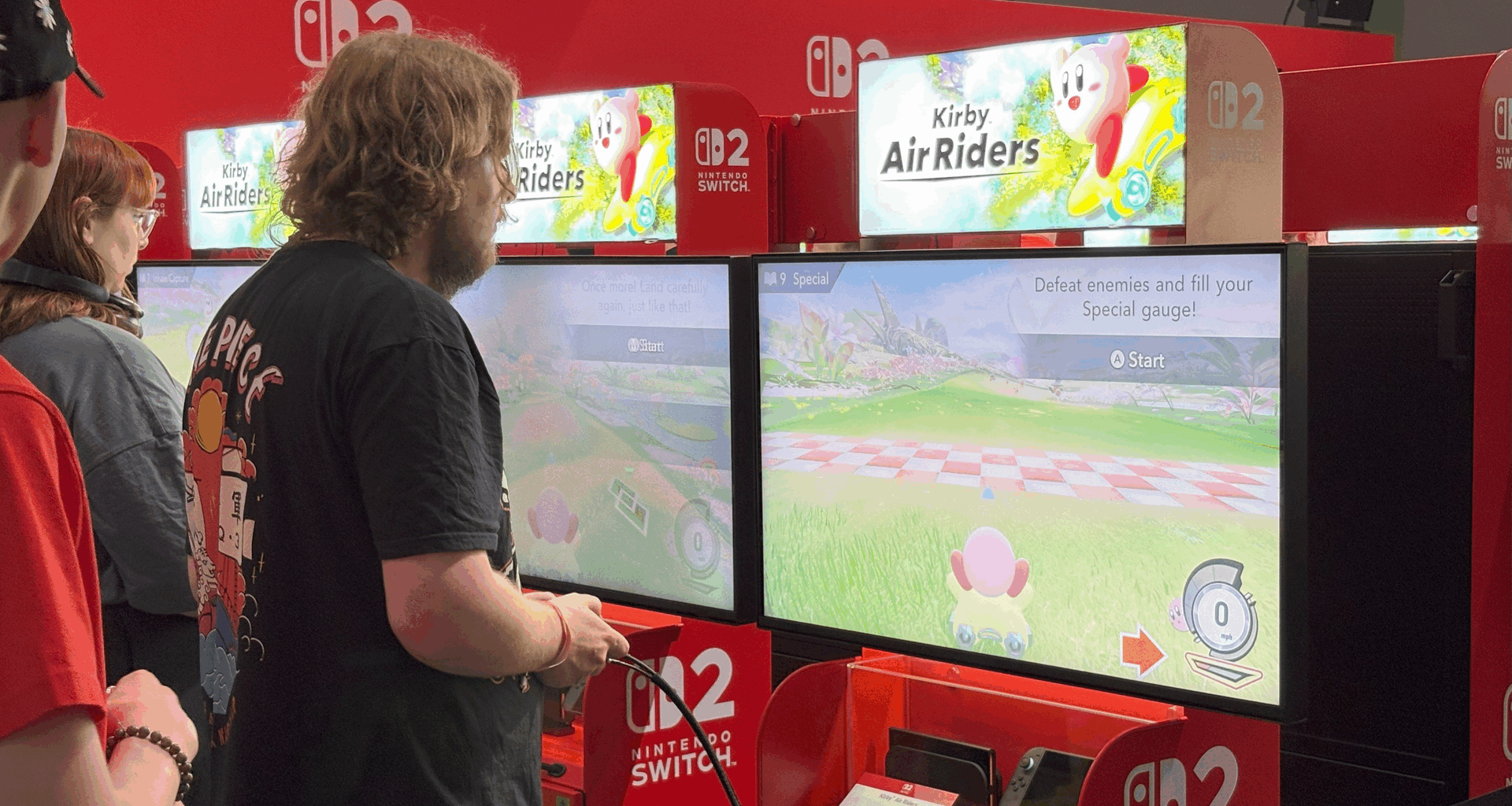 gamescom 2025: Nintendo Kirby Air Riders, Greenpeace | Florian Polenz, Jan Geppert