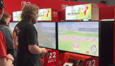 gamescom 2025: Nintendo Kirby Air Riders, Greenpeace | Florian Polenz, Jan Geppert