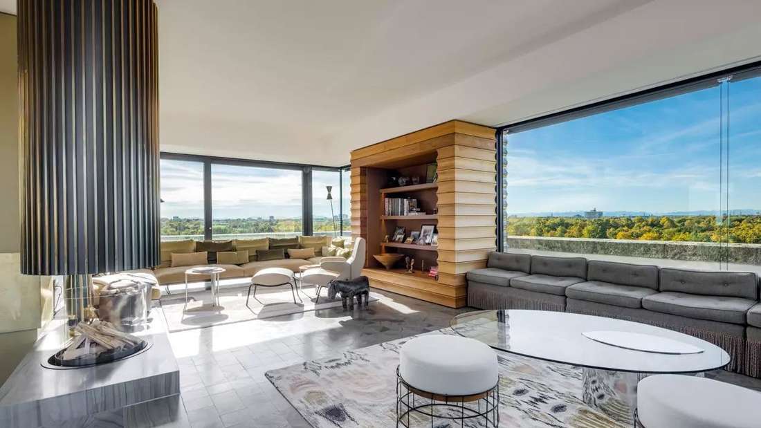 Penthouse mit Panorama-Rooftop in München-Schwabing