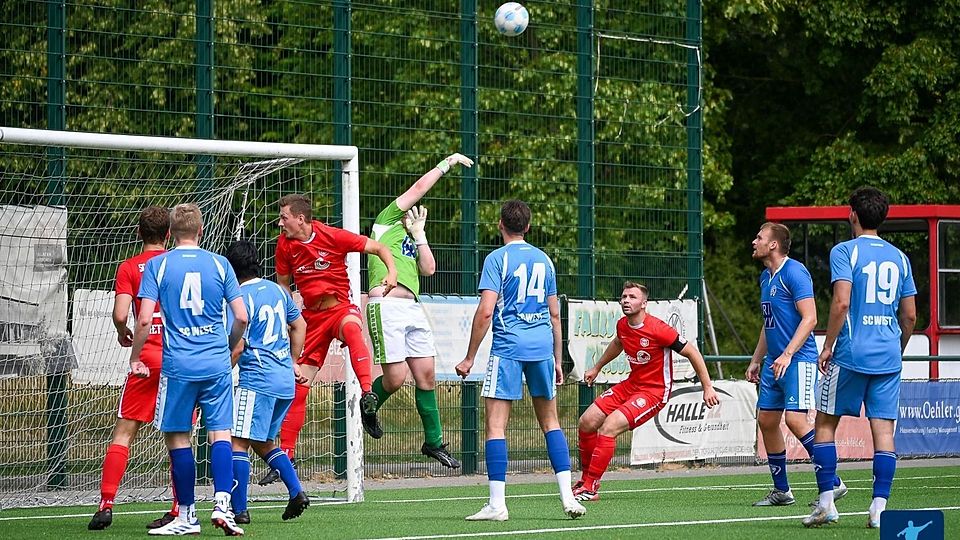 KLA Düsseldorf: Freier Fall des SC West geht weiter