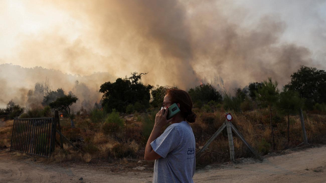 Waldbrände in Europa: Vier Tote durch Waldbrände in Portugal