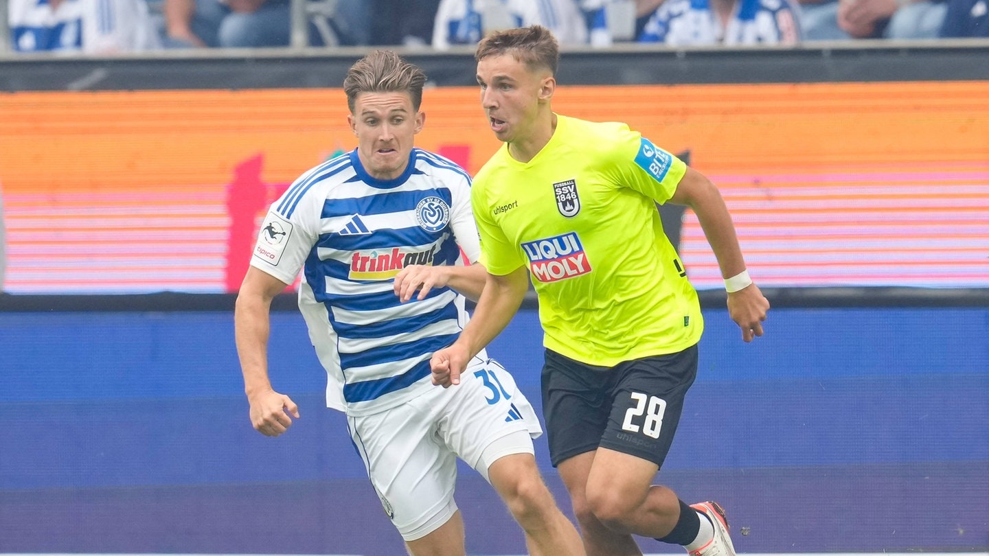 Harmloser SSV Ulm mit Last-Minute-Niederlage in Duisburg - Fußball