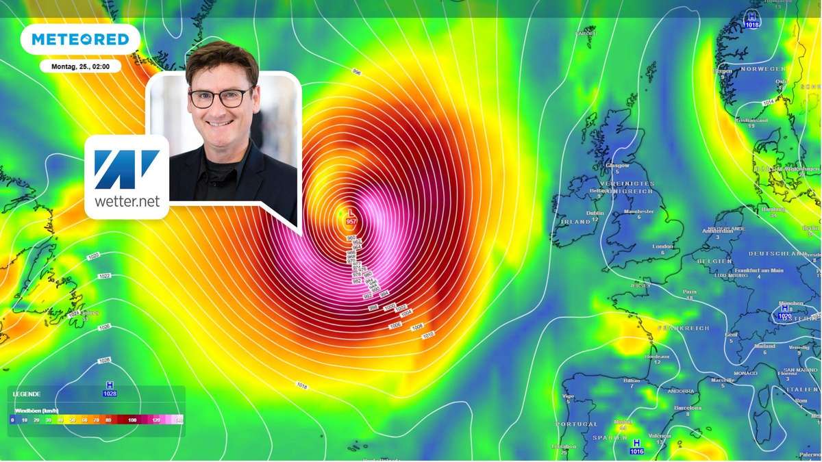 Ex-Hurrikan steuert auf Europa zu – und bringt ungewöhnliches Wetter-Phänomen nach Deutschland