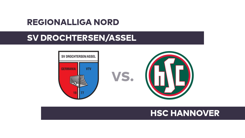 SV Drochtersen/Assel - HSC Hannover: Kann Hannover Drochtersen ärgern? - Regionalliga Nord