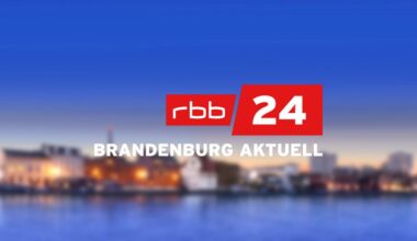 Logo rbb24 Brandenburg aktuell mit Hintergrund