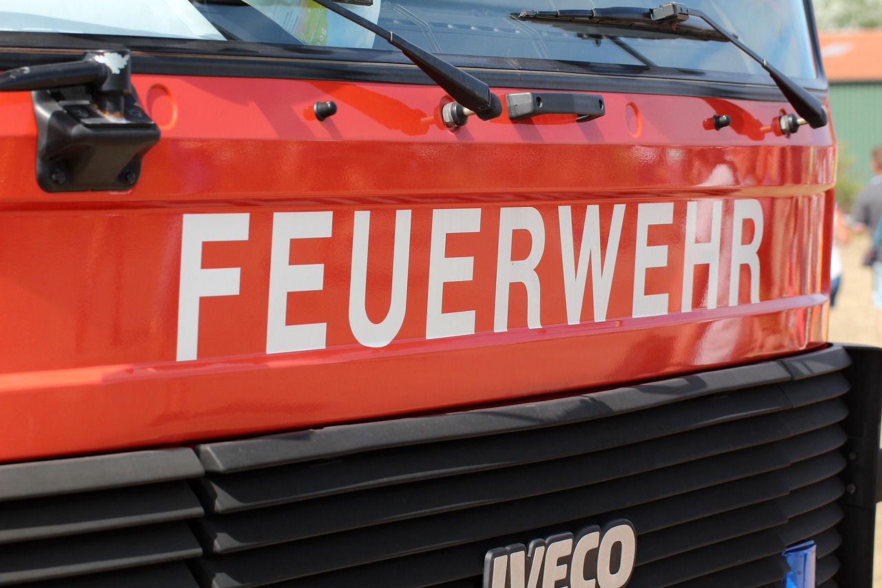 Mannheim-Schönau – Balkonbrand im 1. Obergeschoss