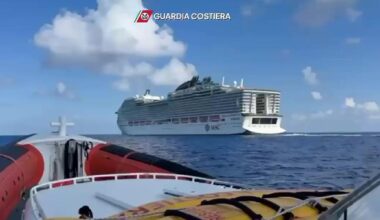 LNG-Kreuzfahrtschiff sticht nach Zwischenstopp in Neapel wieder in See