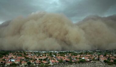 USA: Gewaltiger Sandsturm sorgt in Arizona für Stromausfälle und Schäden