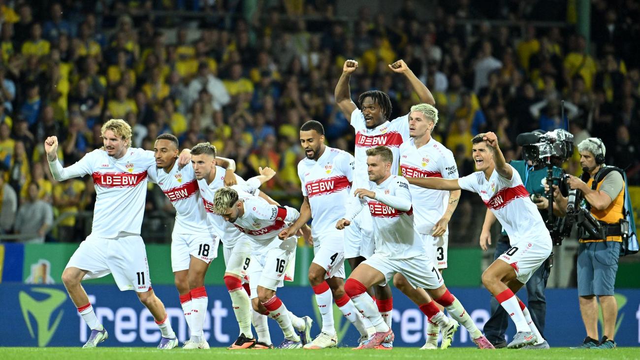 DFB-Pokal: Stuttgarts Pokalheld Nübel: "Sehr wilder Abend"