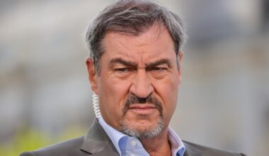 Markus Söder, hier beim ARD-Sommerinterview, konnte Habecks Kritik offensichtlich nicht auf sich sitzen lassen