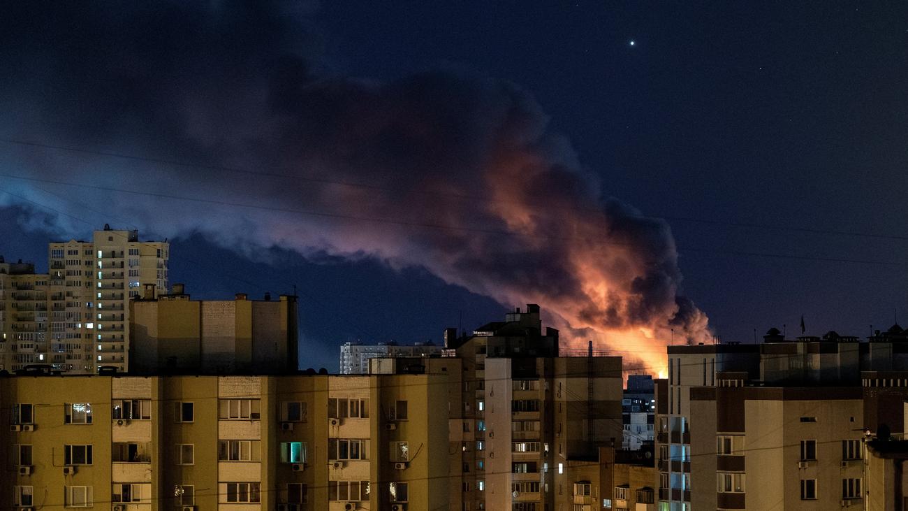 Krieg gegen die Ukraine: Mehrere Tote und Verletzte nach Angriffen auf Kyjiw in der Nacht