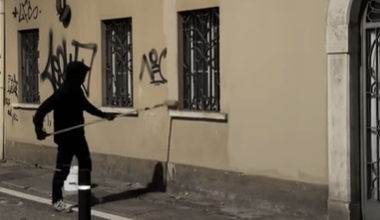 Banksy von Brescia: Ghost Pitùr kämpft gegen hässliche Graffiti