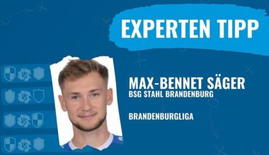 FuPa-Expertentipp mit Max-Bennet Säger (BSG Stahl Brandenburg)