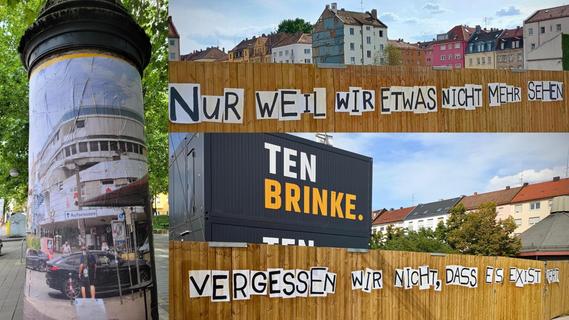 „Lago di Aufseß“ in Nürnberg: Von der Baugrube zum Ort für Gedankenspiel und Politikum