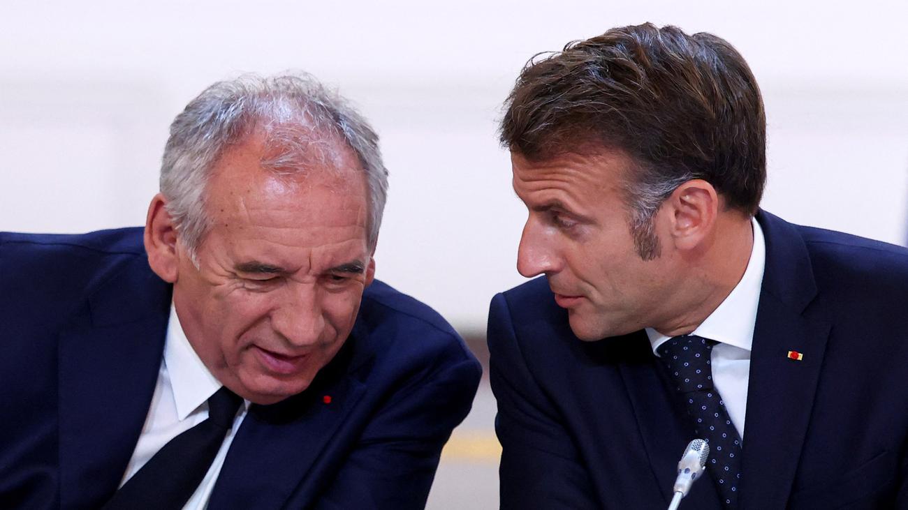 Frankreich: Macron will auch bei verlorener Vertrauensfrage Bayrous im Amt bleiben