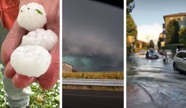Superzellen, geflutete Straßen und Riesen-Hagel in Italien – Unwetter-Herd breitet weiter sich aus