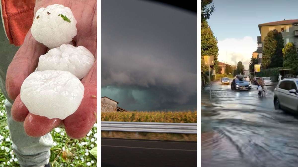 Superzellen, geflutete Straßen und Riesen-Hagel in Italien – Unwetter-Herd breitet weiter sich aus