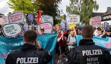 Köln: Gewalt bei Demonstration gegen Aufrüstung