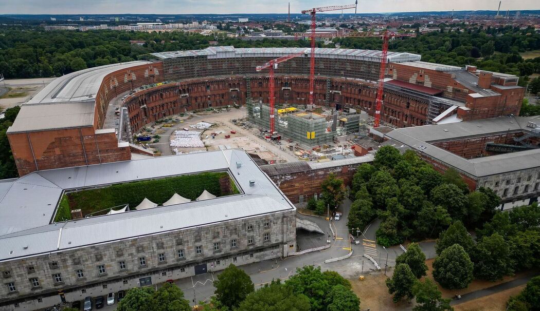 Nürnberg - Bauarbeiten der Theater-Spielstätte