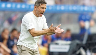 Fordert eine andere Leistung: Hertha-Coach Stefan Leitl. Foto: Andreas Gora/dpa
