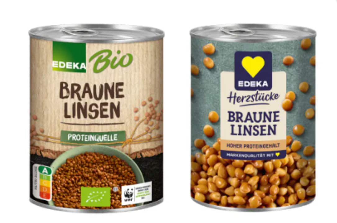 Italia Meal S.R.L. warnt vor möglichen Steinen in Edeka-Linsendosen.