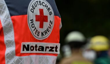Notarzt bei Übung
