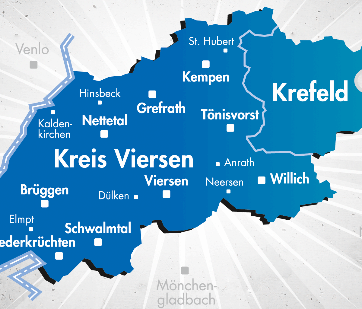 Bezirksregierung genehmigt Kreisumlage für den Kreis Viersen