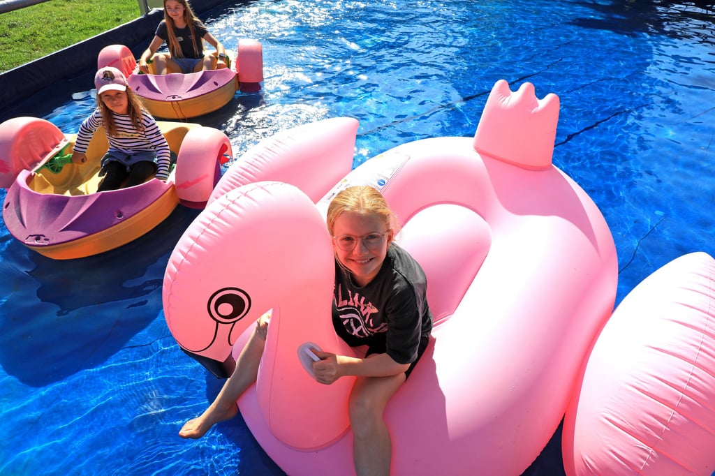 Bis zu 550 Kinder am Tag in der Ferienstadt Atlantis