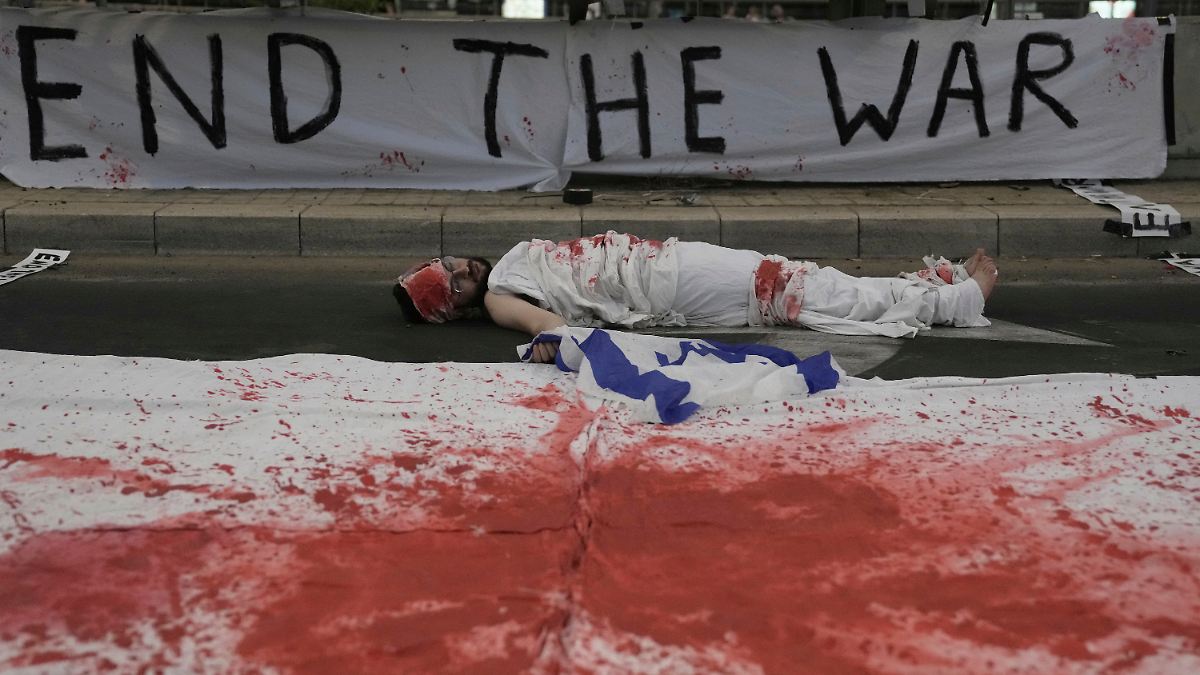 Ruf nach Ende des Gaza-Kriegs: Geisel-Angehörige wollen Israel zum Stillstand bringen