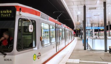 Ende der Gleisbauarbeiten der U35 in Bochum