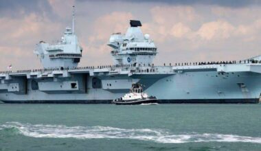Japan-Vereinigtes Königreich: Der Flugzeugträger HMS Prince of Wales läuft erstmals Tokio an