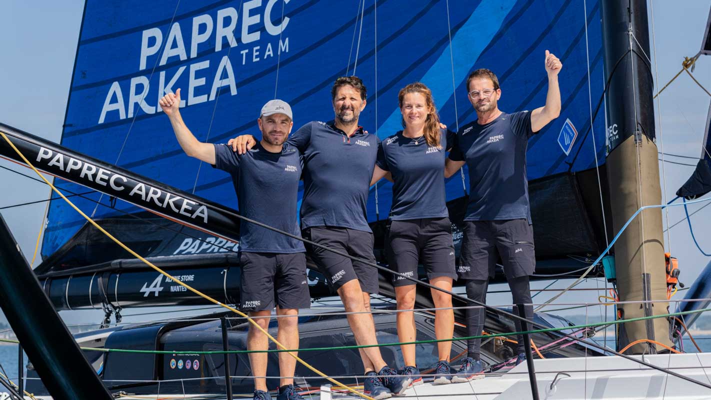 Yoann Richomme, Corentin Horeau, Mariana Lobato, Pascal Bidégorry