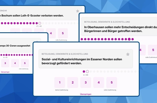 Kommunalwahl-Navi: Klicken, vergleichen, wählen | Presseportal
