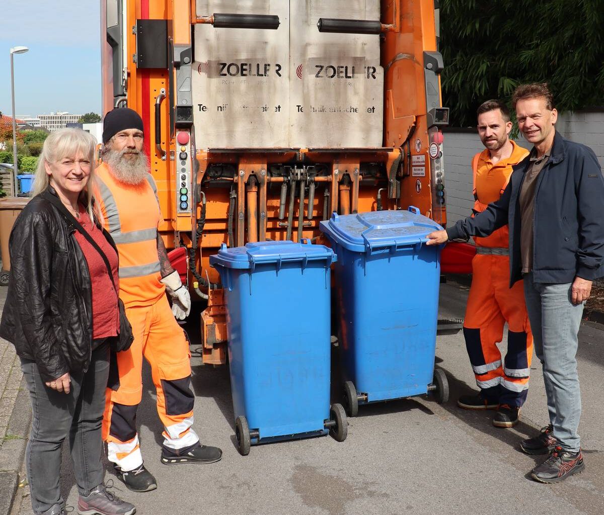 Drei Jahre Blaue Tonne: Ratingen ist zufrieden
