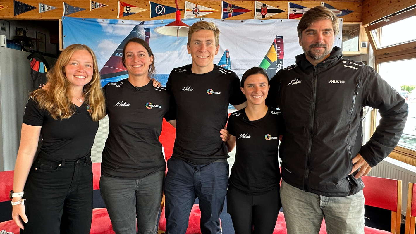 Team Malizia, Boris Herrmann, Cole Brauer, Will Harris, Justine Mettraux