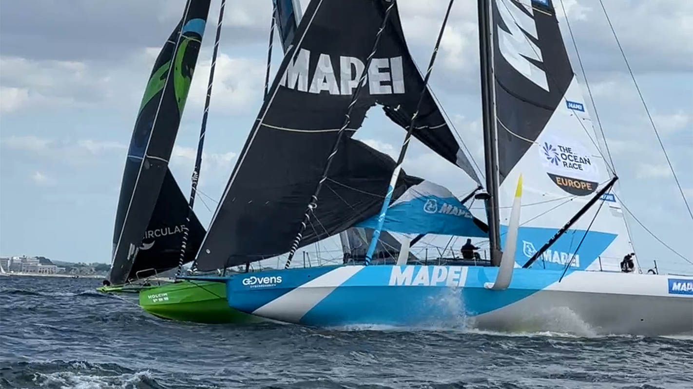 Kollision vor Kiel: Drama-Start beim Ocean Race Europe