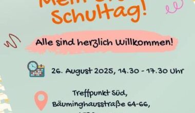 Erster Schultag in Essen - große Vorbereitungsaktion