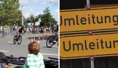 Triathlon in Nürnberg: Sperrungen, Umleitungen und Fahrplanänderungen