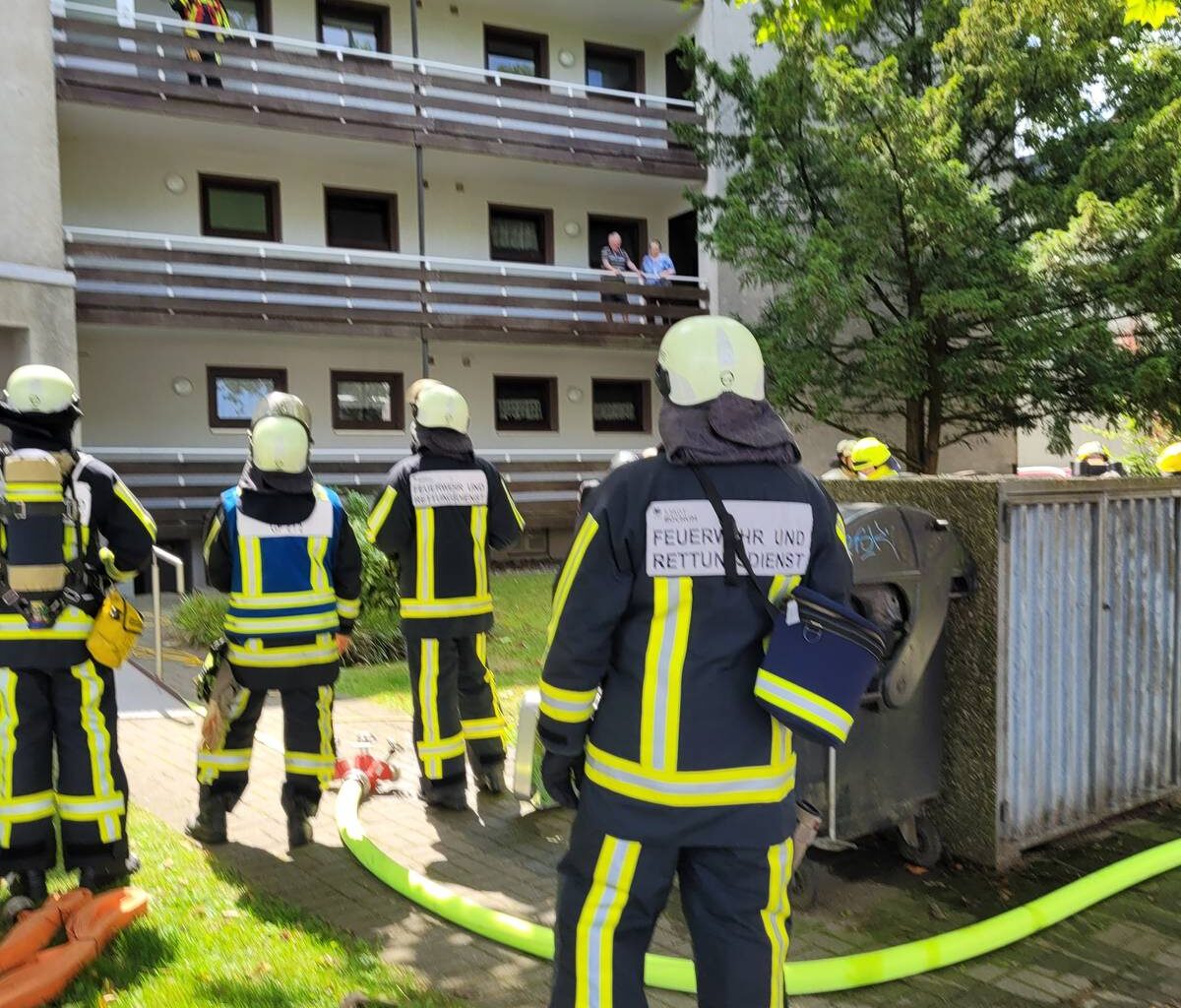 Feuer in Bochum-Wiemelhausen - Radio Bochum