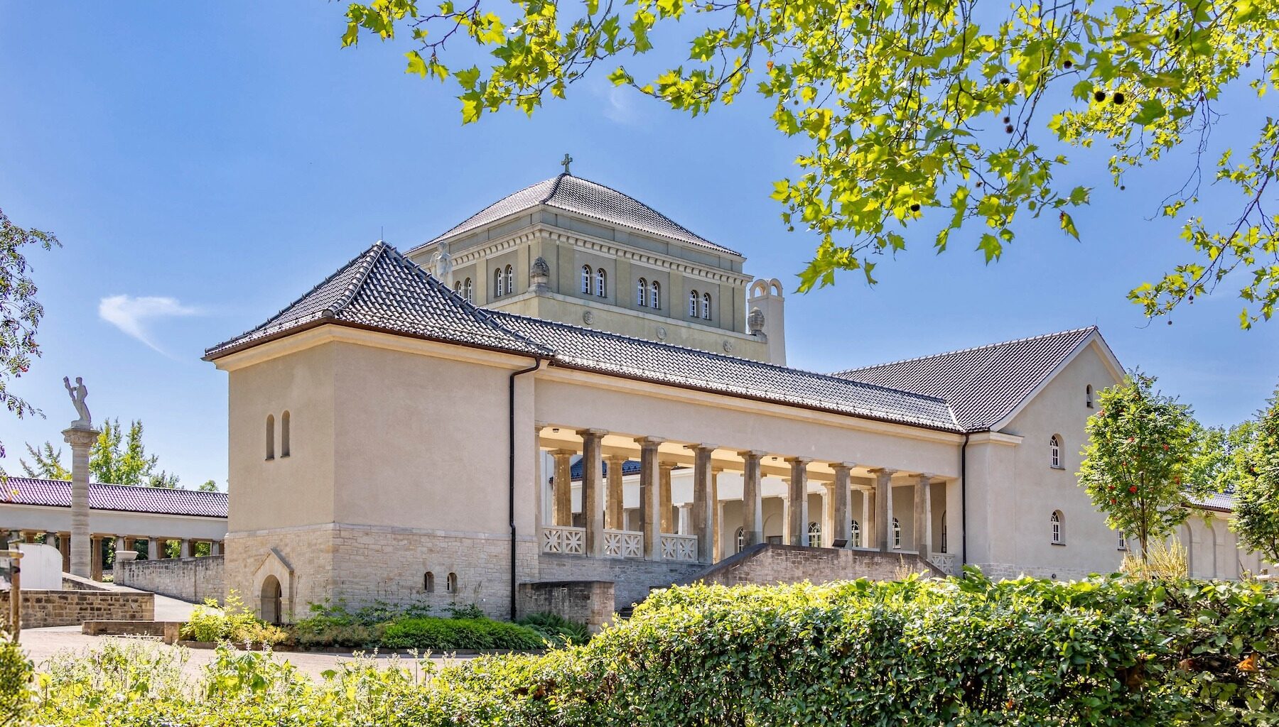 Gertraudenfriedhof: Denkmalgerechte Sanierung des Hauptgebäudes beendet